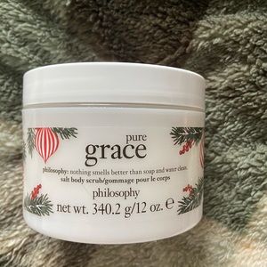 Philosophy 12 oz pure grace salt body scrub